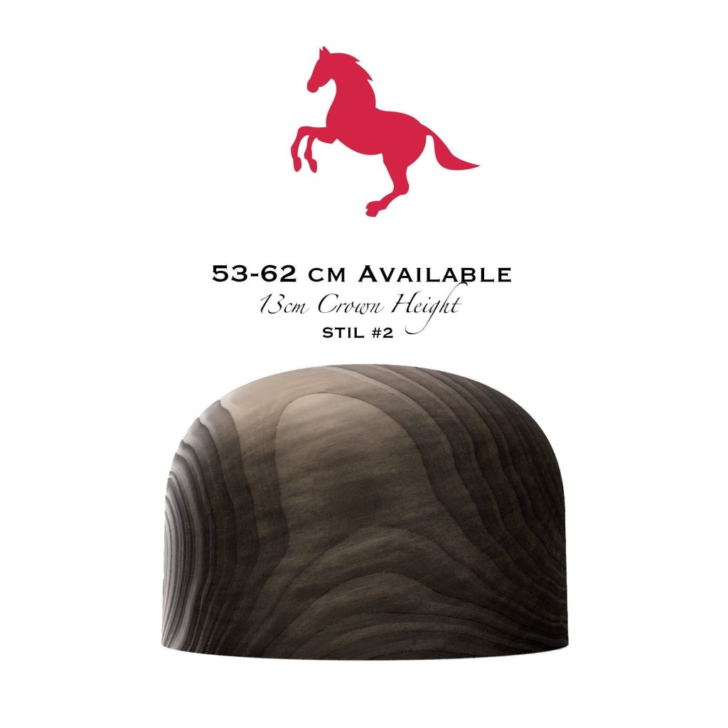 Open Crown Hat Block (Filament-Saving) – 58cm – 3D Print STL File