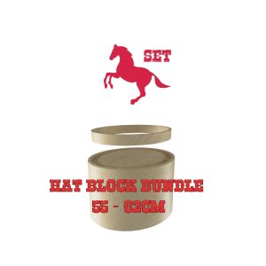 Pork Pie Hat Block Set – 55-62cm – 3D Print STL File